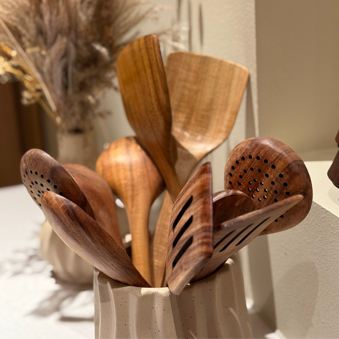 Hälsa Trä – Keukengerei van Teak