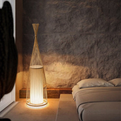 Hikari Bamboo - Vloerlamp