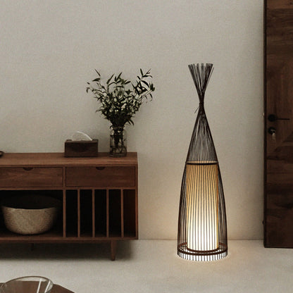 Hikari Bamboo - Vloerlamp