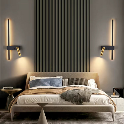 Linea Noir - Wandlamp