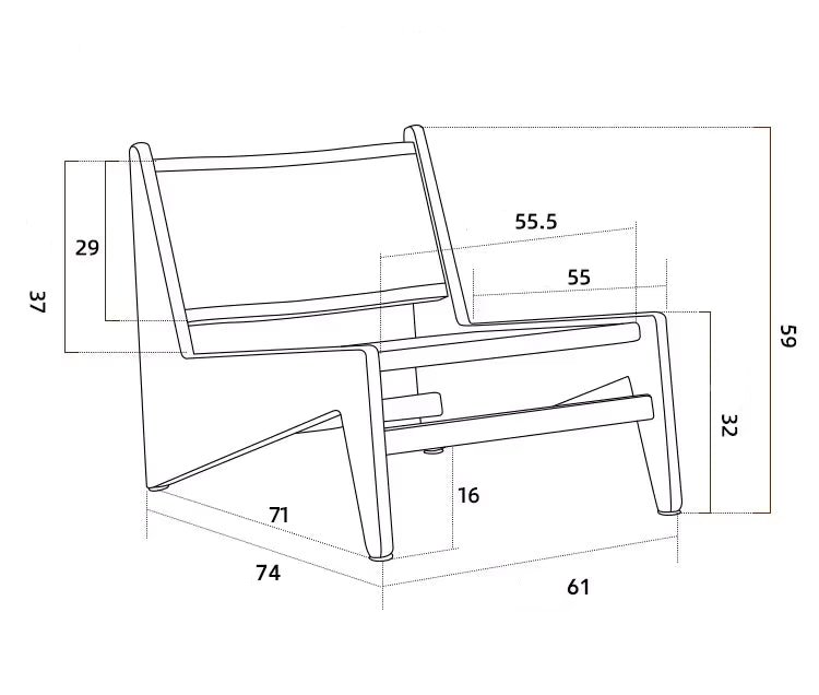 Lysvik - Lounge stoel